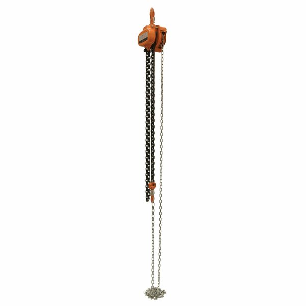 Vestil Professional Chain Hoist, 3K, 10 ft. PHCH-3-10